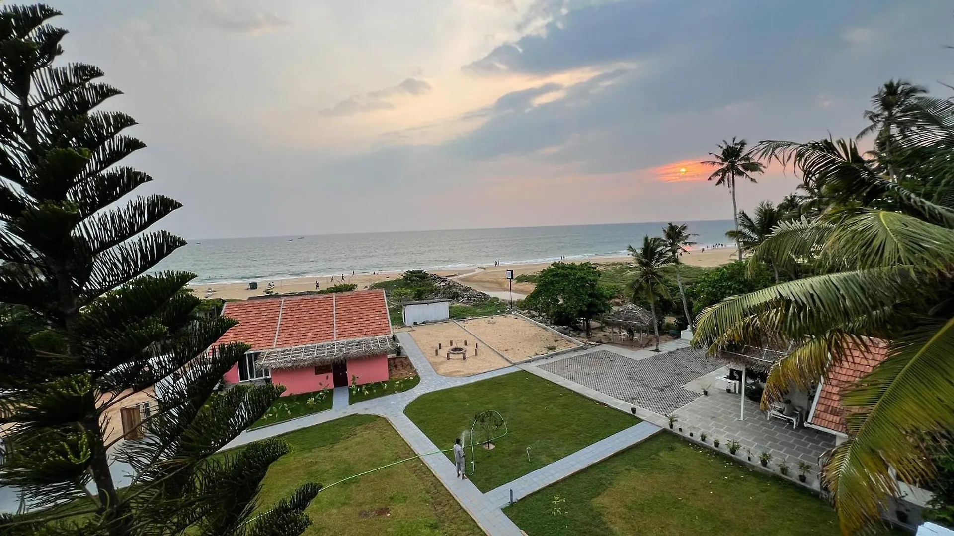 度假村 Beach House Varkala By Palmyra